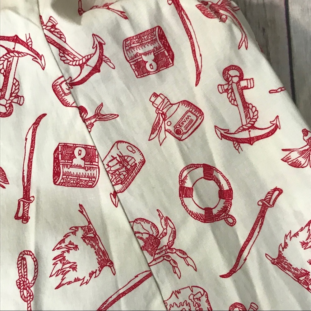 Hell Bunny Fit and Flare Nautical Swing Dress - Picture 3 of 7